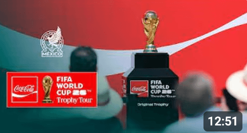 El Trophy Tour de la Copa Mundial ha llegado a México