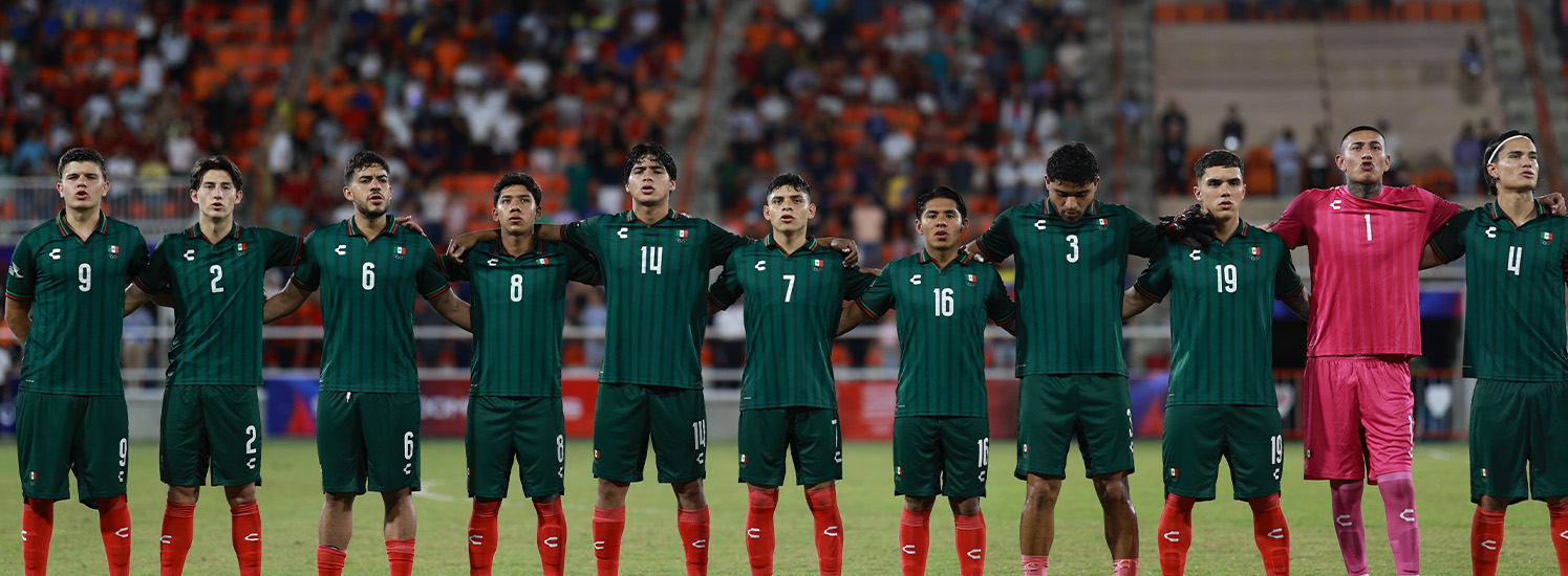 Selección Mexicana Sub-23 se queda con la plata en Juegos Centroamericanos