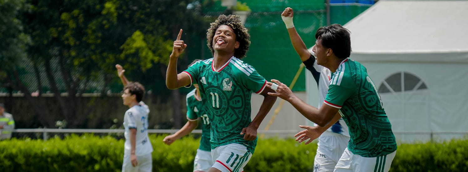 La Selección Mexicana consigue el triunfo en la Jornada 2 del Torneo Internacional