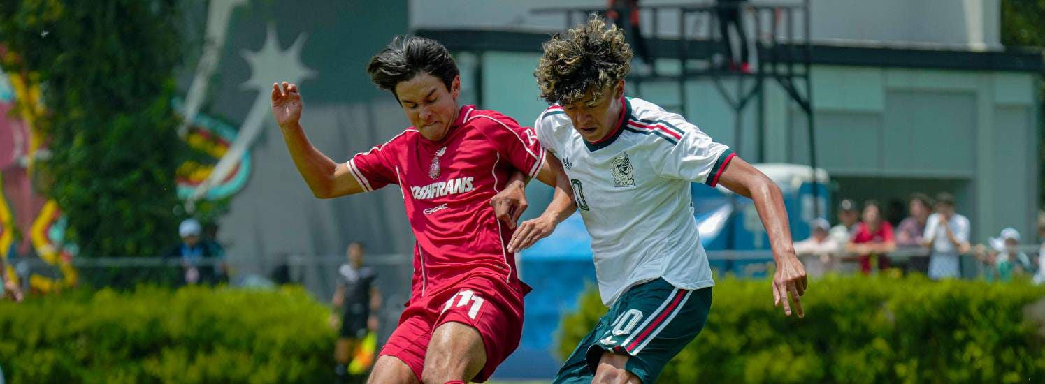 La Selección Nacional de México Sub-16 sufre derrota ante Toluca en el Torneo Internacional de la Liga MX